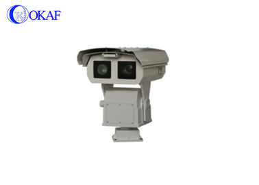 Caméra intelligente de la haute définition PTZ, 2 caméra 5km d'IP de Megapixel PTZ doubles - spectre