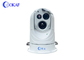 1280 * 1024 stabilisation gyroscopique haute définition 3 yeux caméra PTZ laser d'imagerie thermique à longue portée