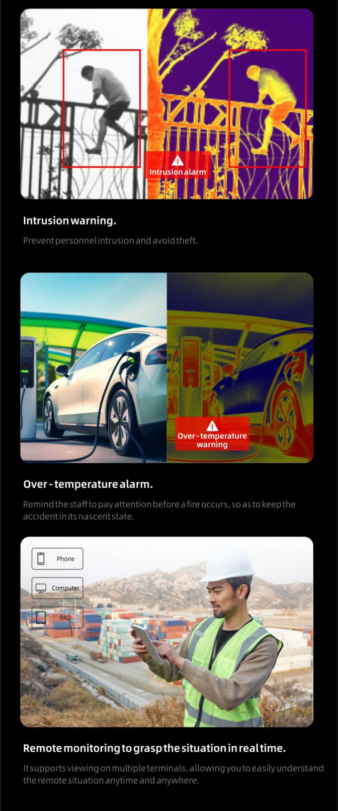 OKAF AI Surveillance Autonome Robot de patrouille de sécurité Robot de garde industriel Robot chien de sécurité intelligent Robot quadruplé 4