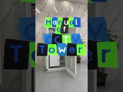 Tour lumineuse avec caméra de surveillance