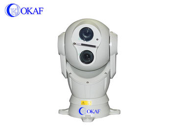 Caméra thermique infrarouge de PTZ, caméra de sécurité montée sur véhicule de formation d'images thermiques