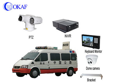 De véhicule de degré de sécurité du véhicule PTZ de caméra de système anti- plein HD 1080P système légal de la secousse