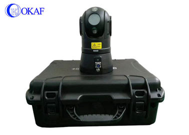 batterie au lithium portative de caméra du déploiement PTZ de 4G HD 10000mah avec le trépied/valise