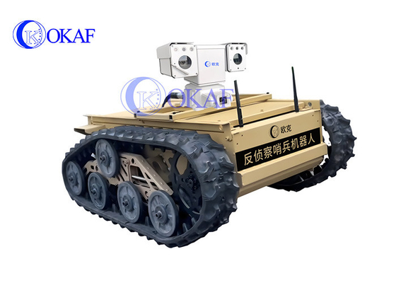 Robot tout-terrain haute performance Robotique industrielle lourde Solution de mobilité intelligente Robot de suivi