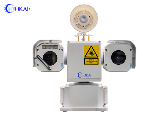 Caméra PTZ laser répulsif d'oiseaux avec haut-parleur de détection d'oiseaux pour sous-station